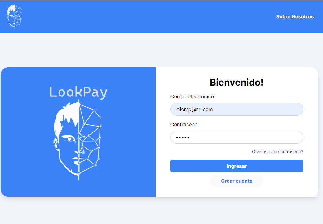 LookPay — Facial-Recognition Payment Simulation
